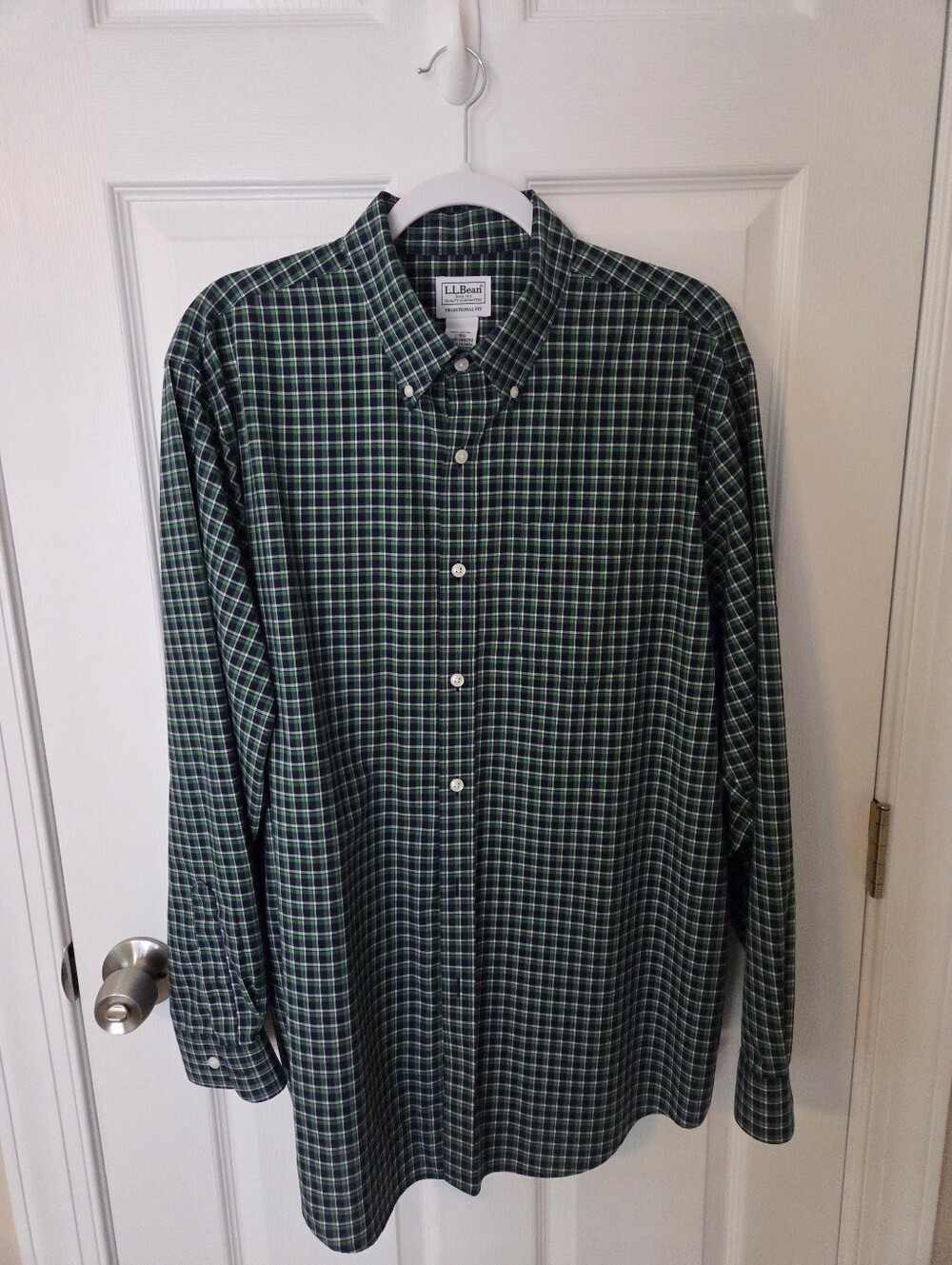 L.L. Bean Traditional Fit Button Down Shirt